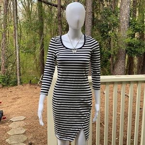 Express striped dress